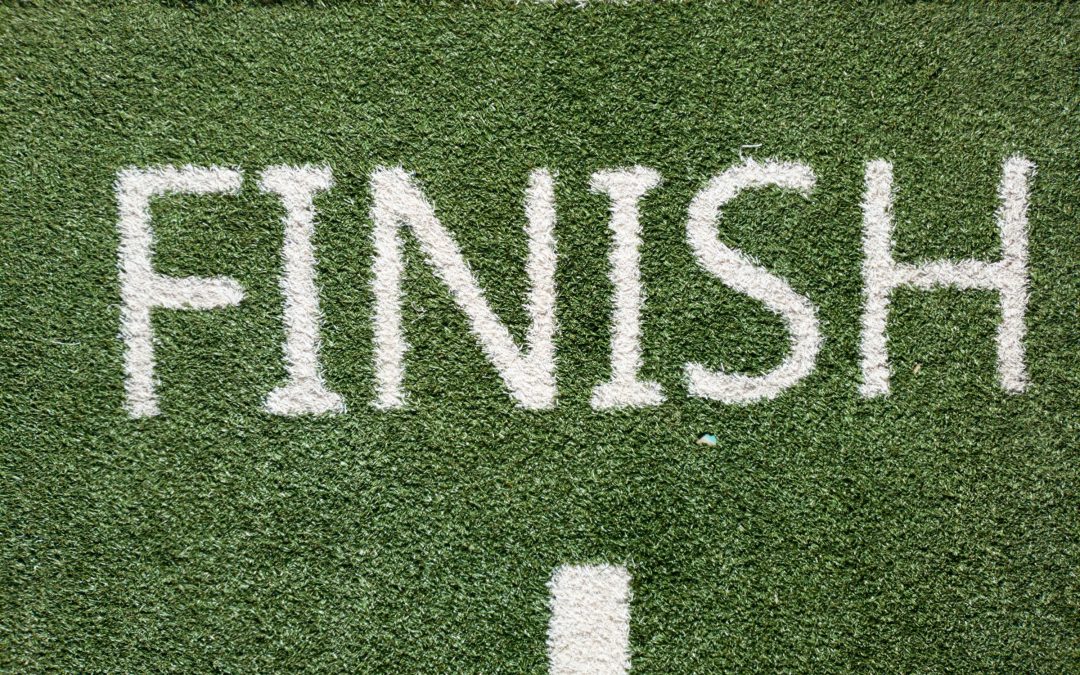 The Finish Line is in Sight!